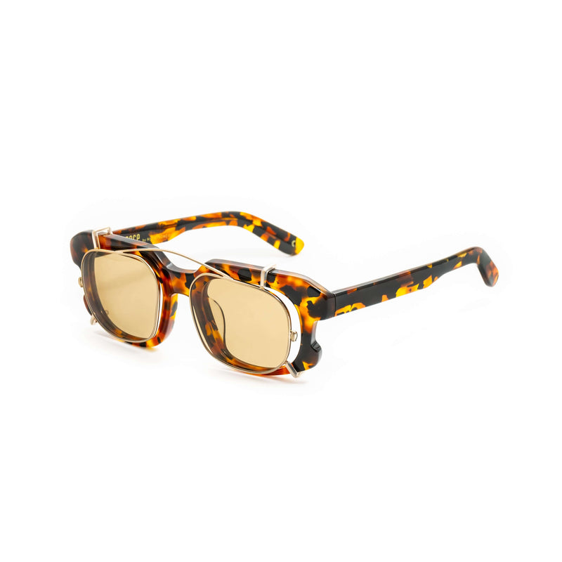 Resonance MINX Acetate Clip-On Sunglasses, Wellington Style
