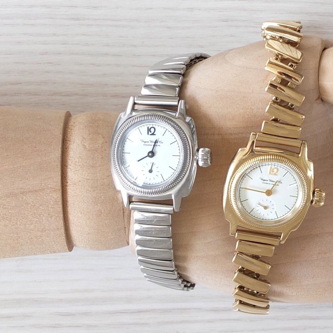 時計 @@@VAGUE WATCH Coussin Early VAGUE WATCH CO. - Coussin Early - EXTENTION BELT -クオーツ式