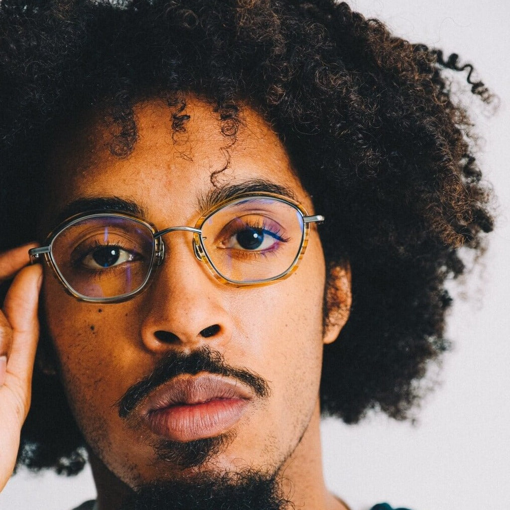 TRAD）Lilac [度なしブルーライトカットレンズ / レンズ交換可