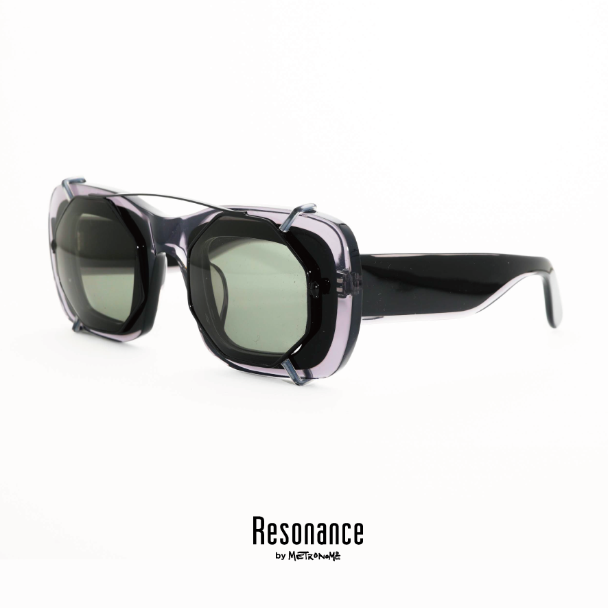 メトロノーム デザイン Distortion melancholia [METRONOME] MTJP103 54サイズメランコリア めがね フレーム おしゃれ ダテ METRONOME 化石加工