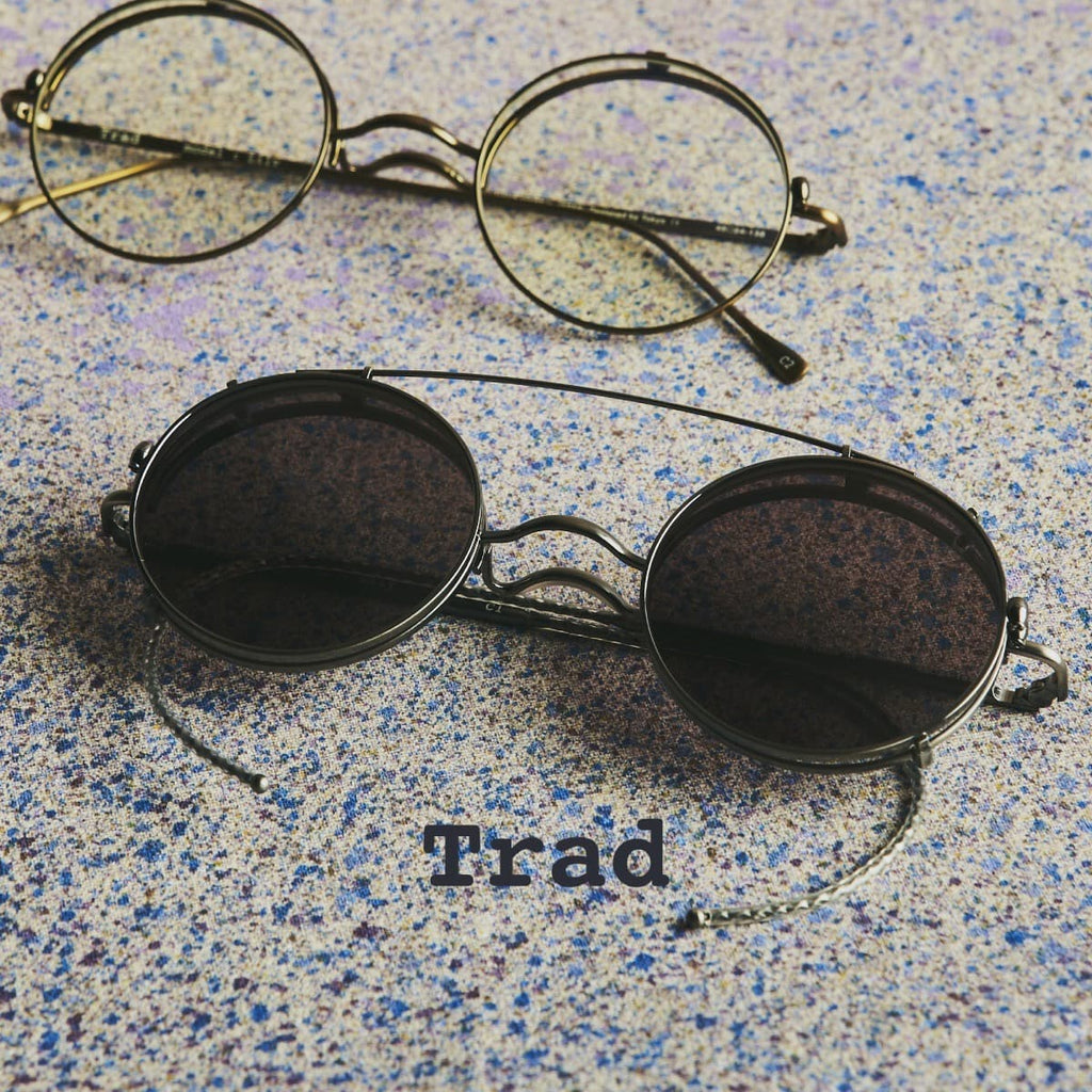 2023年9月25日 チタン製の丸眼鏡『Lily（TRAD）』のクリップレンズサングラス（ほぼ）完売のお知らせ