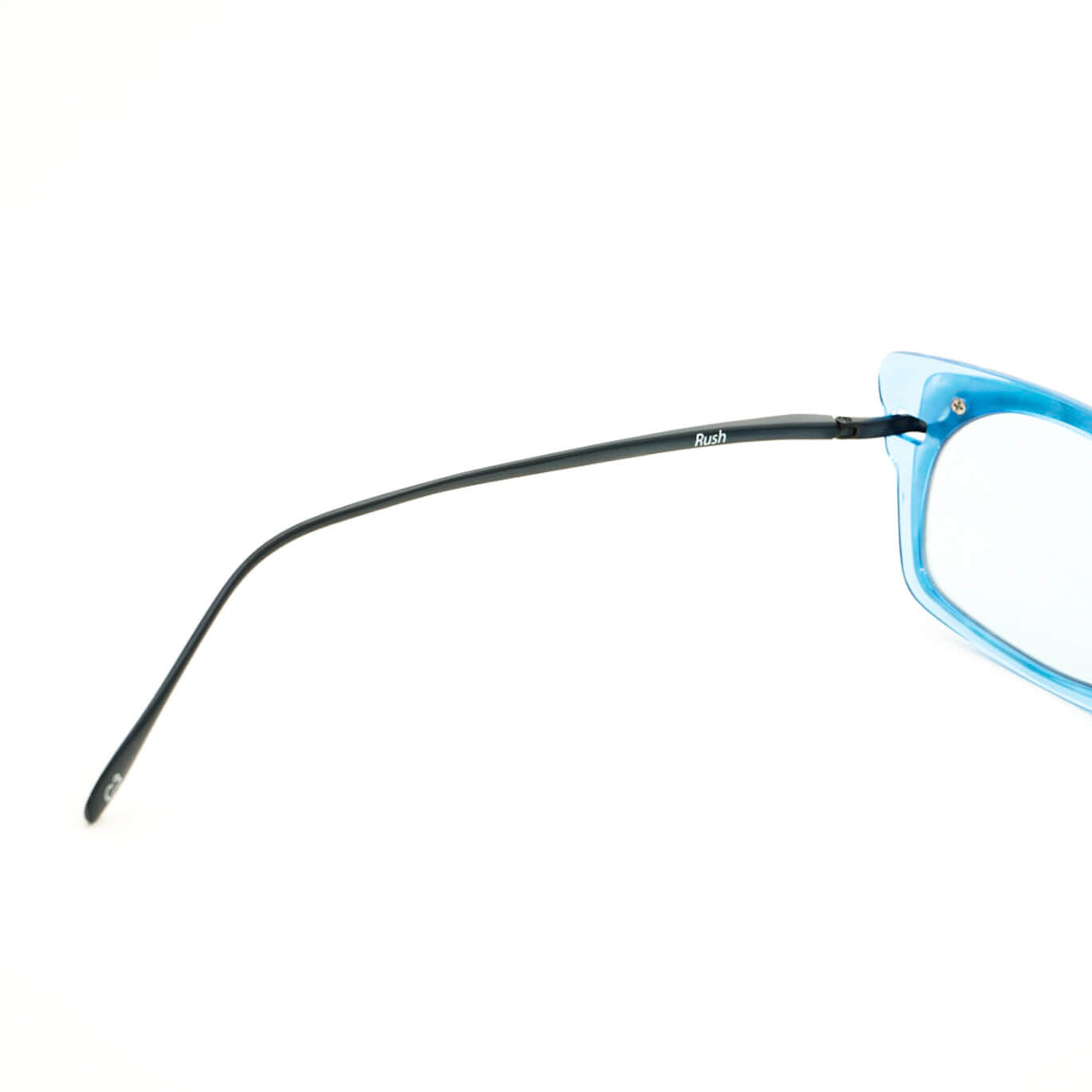 [Outlet Item] (METRONOME) Rush C3: Shiny BLUE × BLUE DEMI × CLEAR [Sunglass lenses / Interchangeable lenses / Titanium]