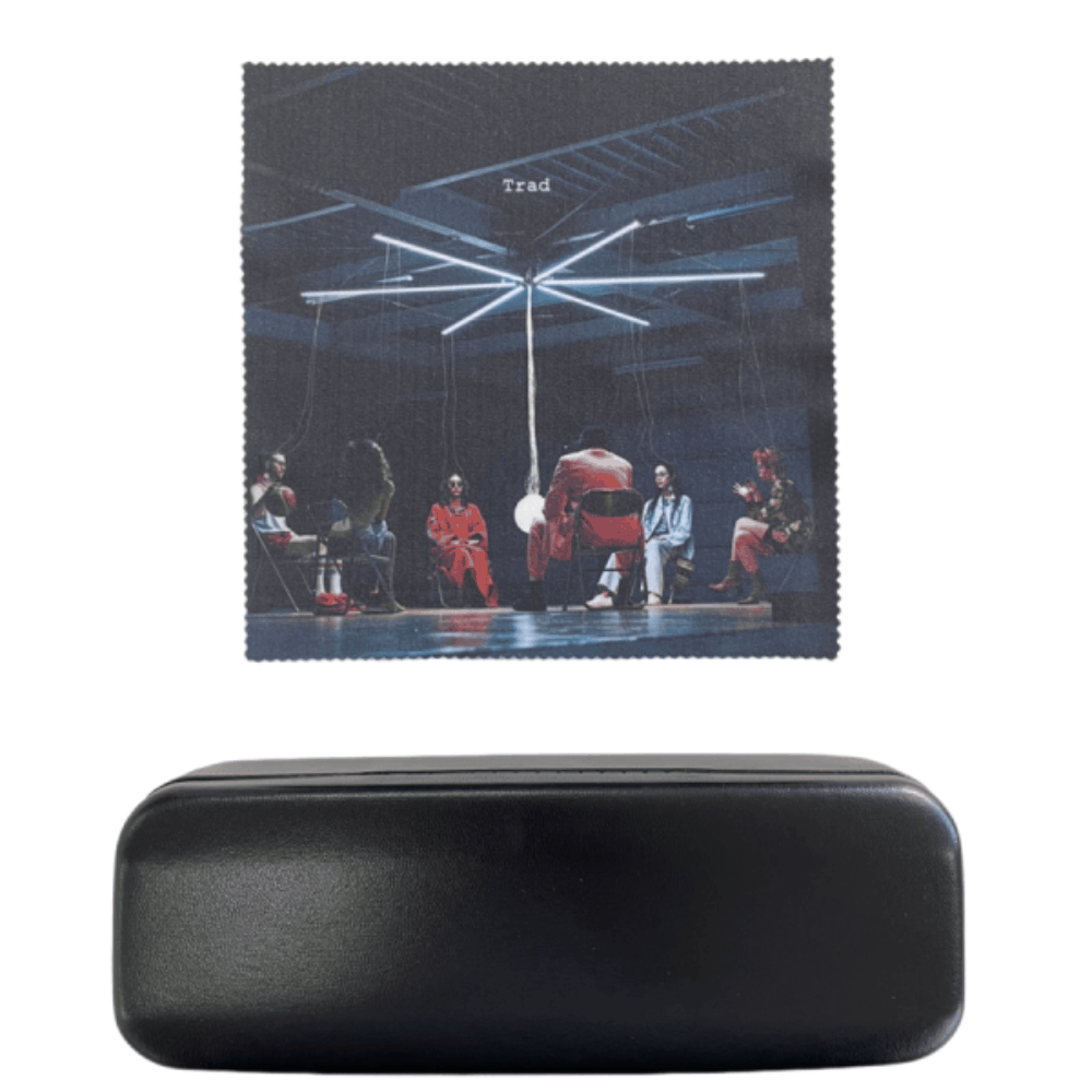 （TRAD）Teasel - High Square [하이 스퀘어형 / 도수 없는 블루라이트 차단 렌즈 / 렌즈 교체 가능 / 티타늄 / 2포인트]