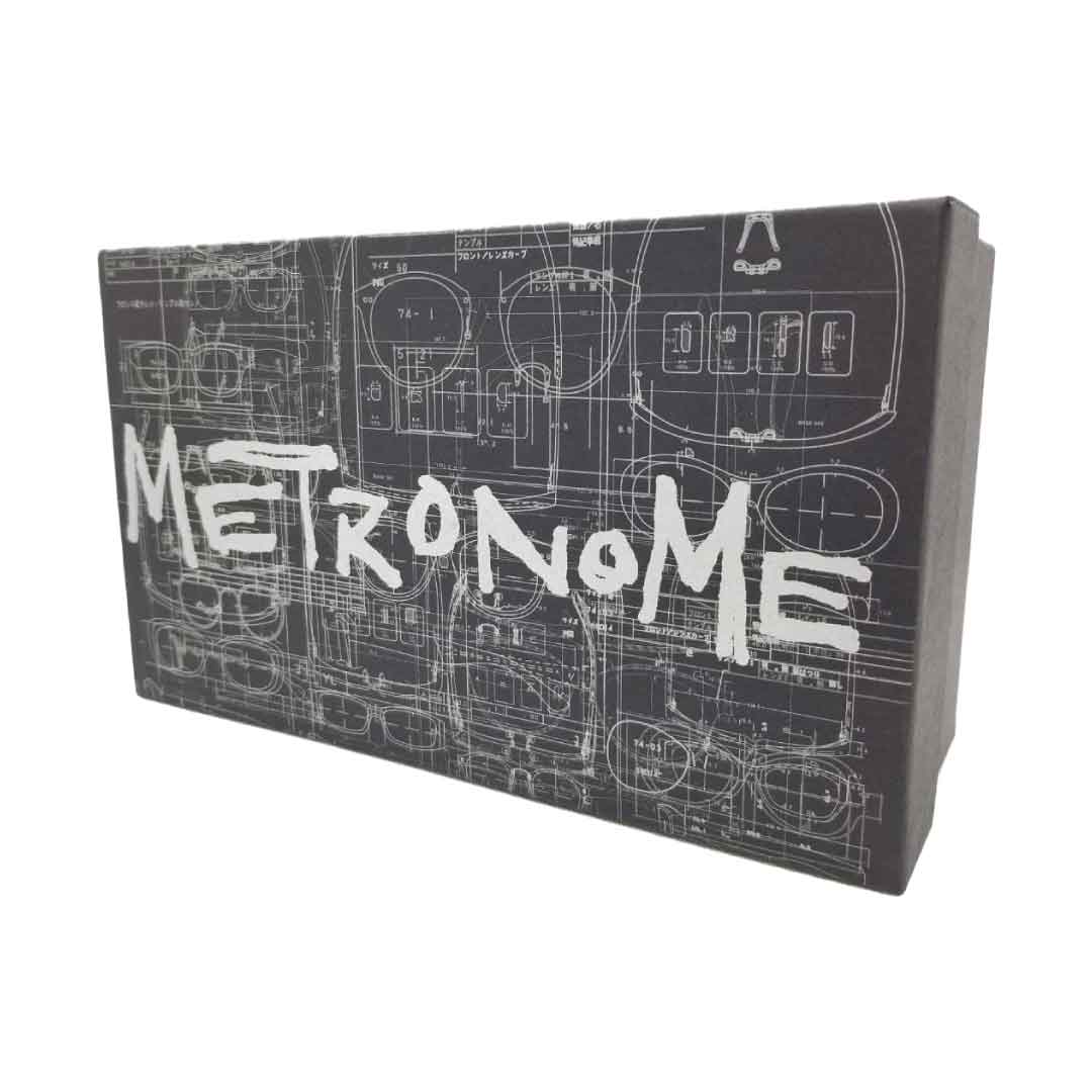 METRONOME Original Case (Case Only) — Box-type Hard Case for Eyeglasses & Sunglasses