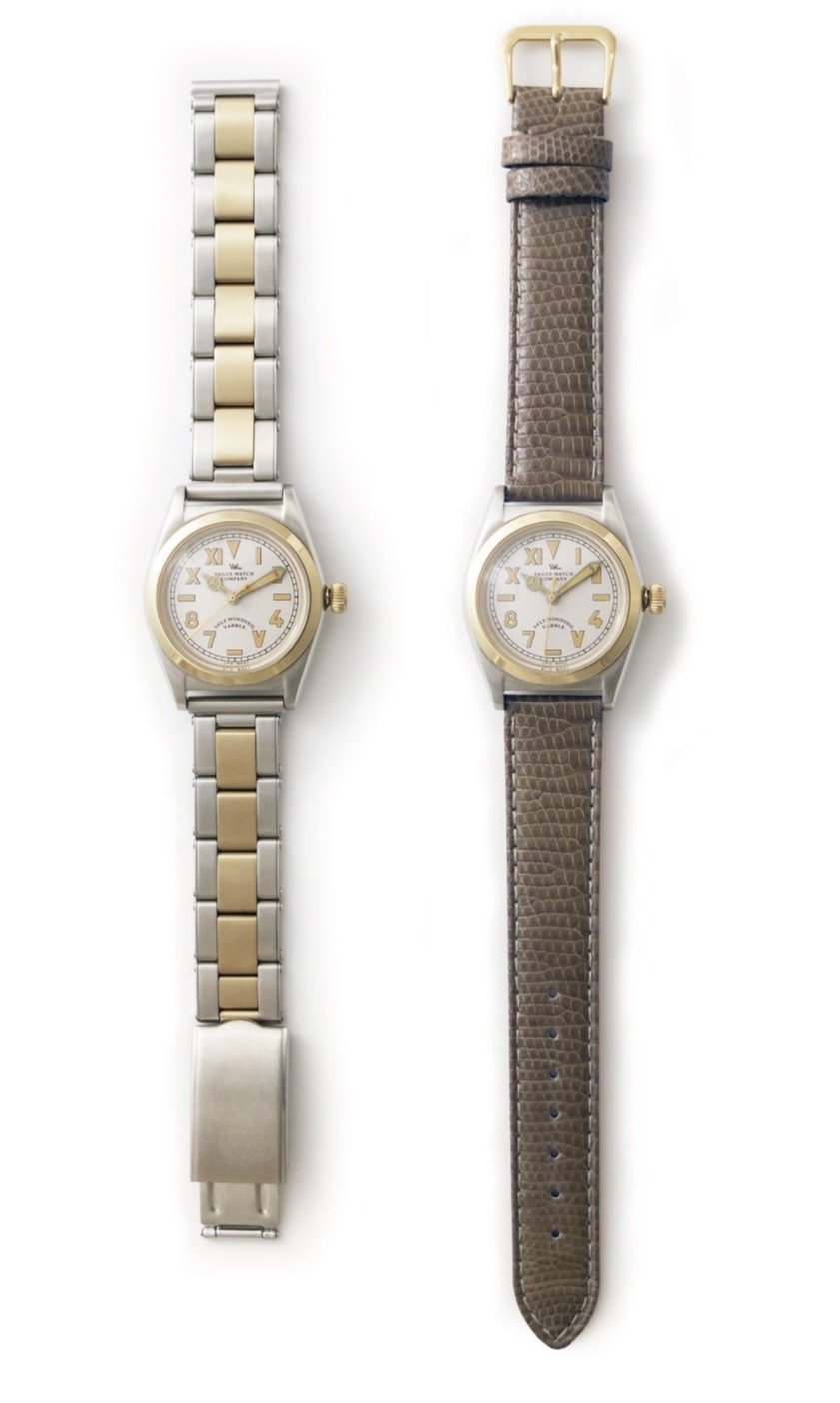 (Vague Watch Co.) VABBLE Combi [Antique Wristwatch / Waterproof Automatic Watch / Stainless Steel]