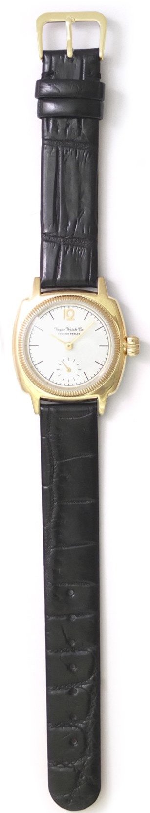 （Vague Watch Co.）Coussin 12 Croco[クロコダイルベルト / アンティーク腕時計]