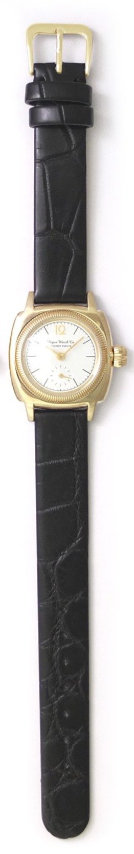 （Vague Watch Co.）Coussin 12 Croco[クロコダイルベルト / アンティーク腕時計]