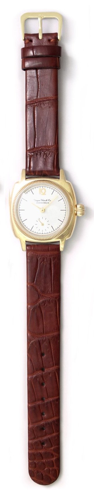 （Vague Watch Co.）Coussin 12 Croco[クロコダイルベルト / アンティーク腕時計]