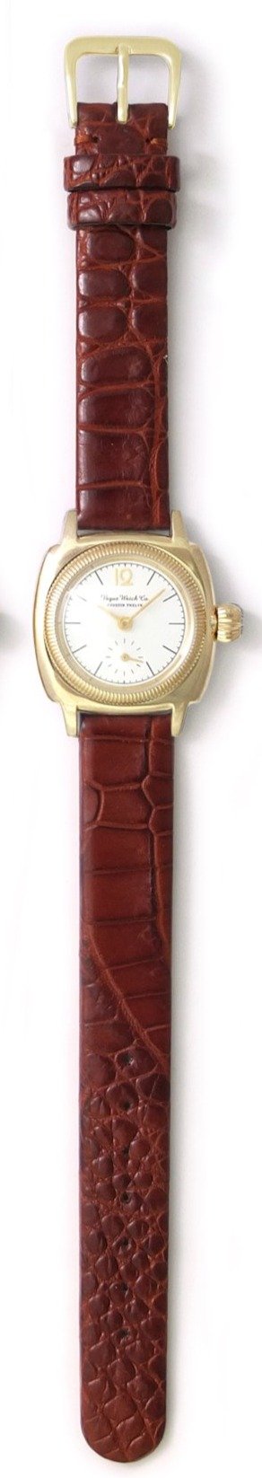 （Vague Watch Co.）Coussin 12 Croco[クロコダイルベルト / アンティーク腕時計]