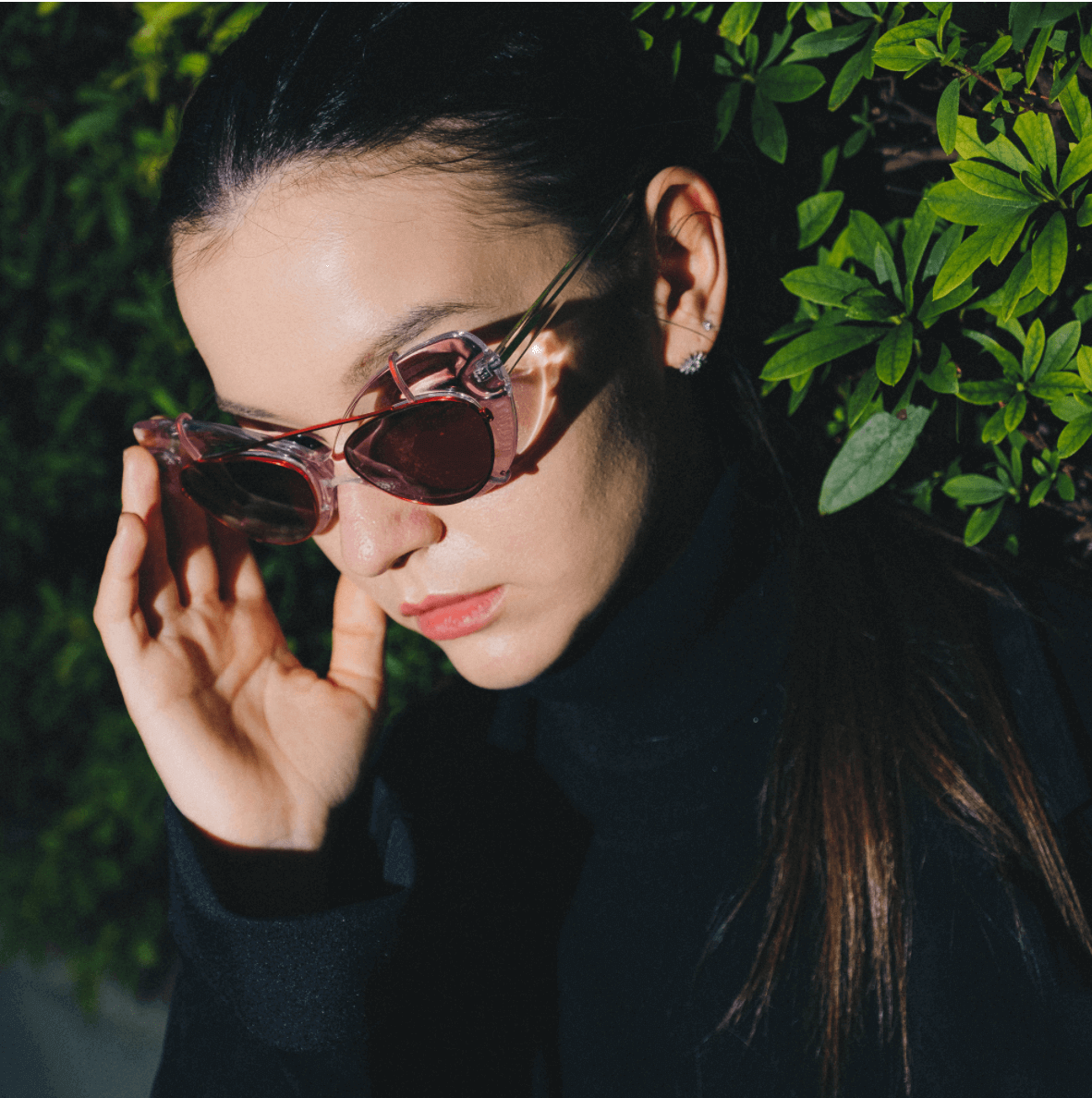 Resonance）GRIEF [アセテート / クリップオンサングラス / フォックス