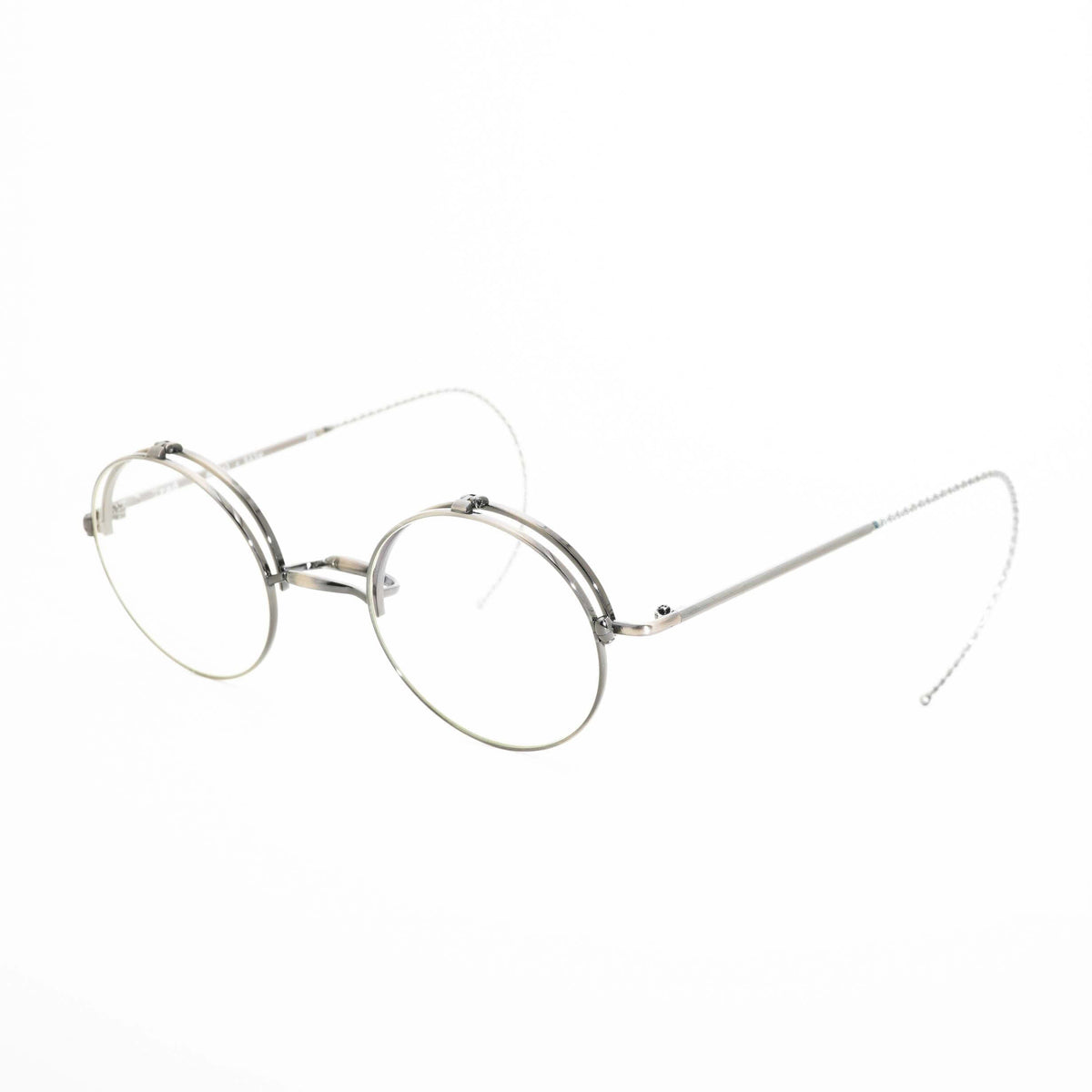 【アウトレット品】（TRAD）Lily C2：Antique Gold [ 丸型 / 跳ね上げレンズ / 縄手巻き / βチタン / レンズ交換可 ]