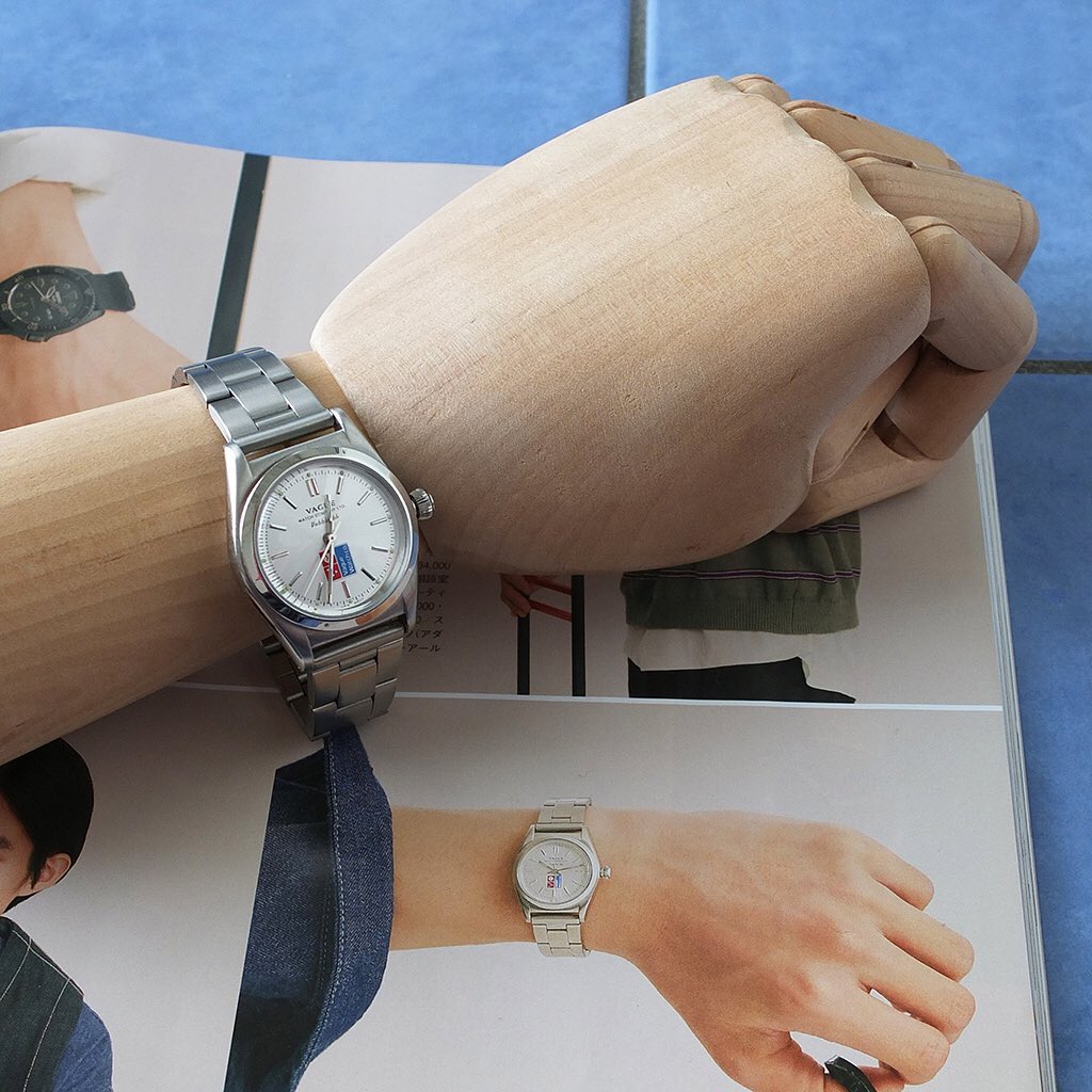 (Vague Watch Co.) Vabble [ 골동품 시계 / 방수 성능을 가진 자동 감기 시계 / 스테인리스 ]
