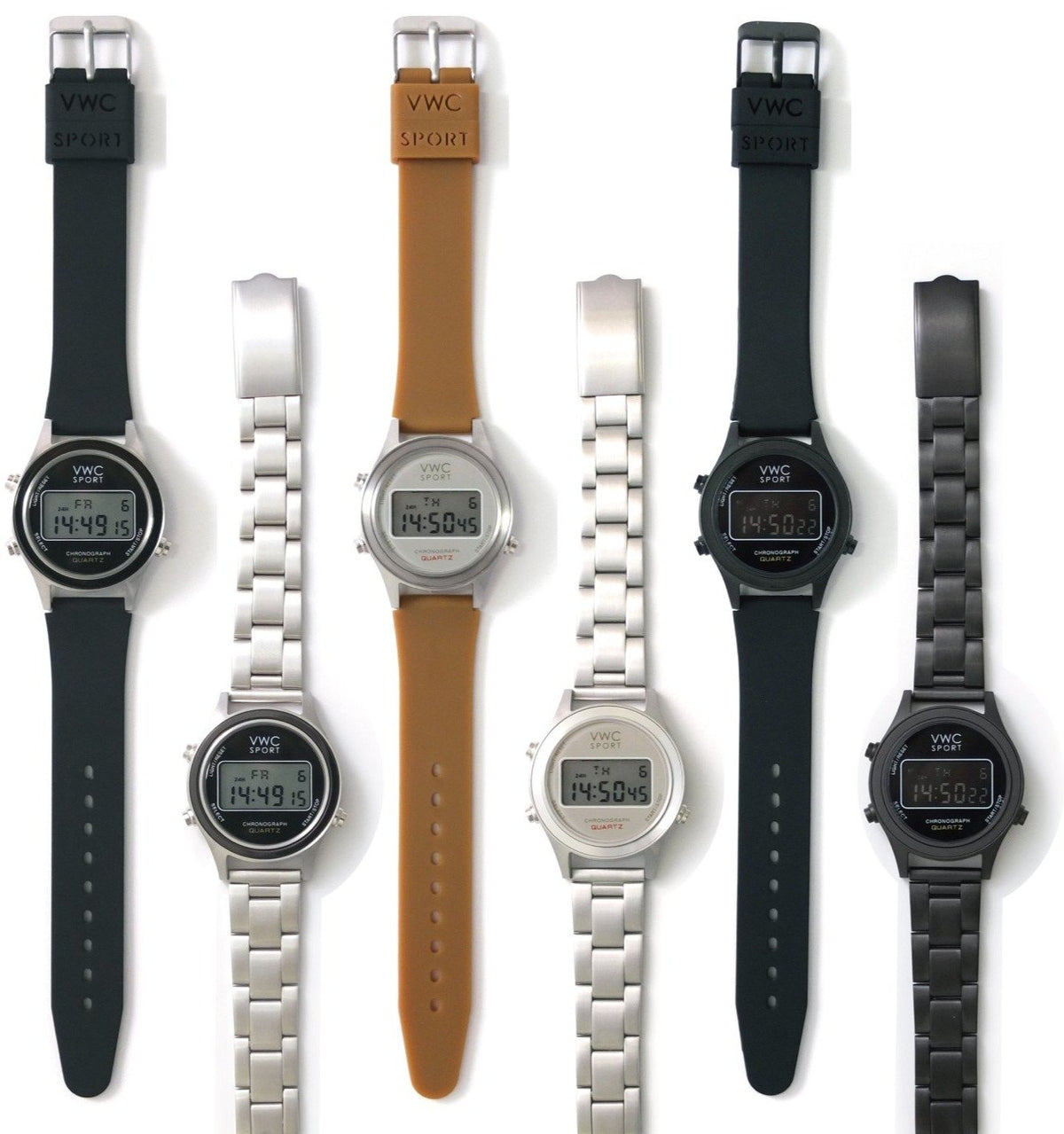 (Vague Watch Co.) DG2000 [앤틱 시계 / 디지털 시계 / 스테인리스 or 실리콘 벨트]