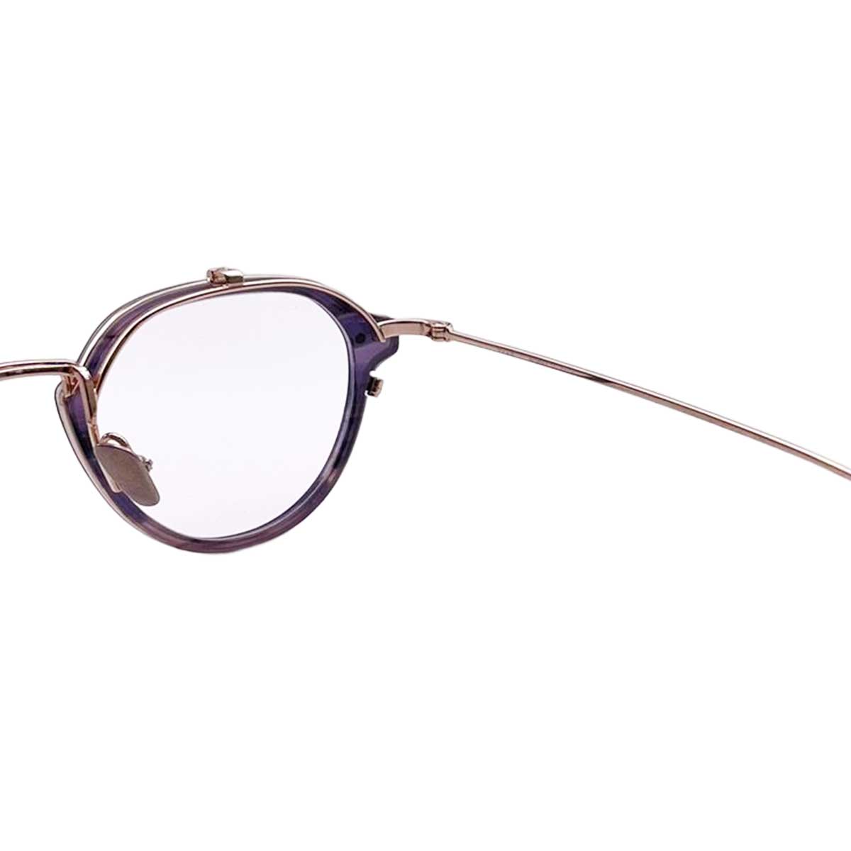 No.2567+メガネ　TR03M　ライトブラウン【度数入り込み価格】 TRAD）Iris [跳ね上げレンズ / 度なしブルーライトカットレンズ