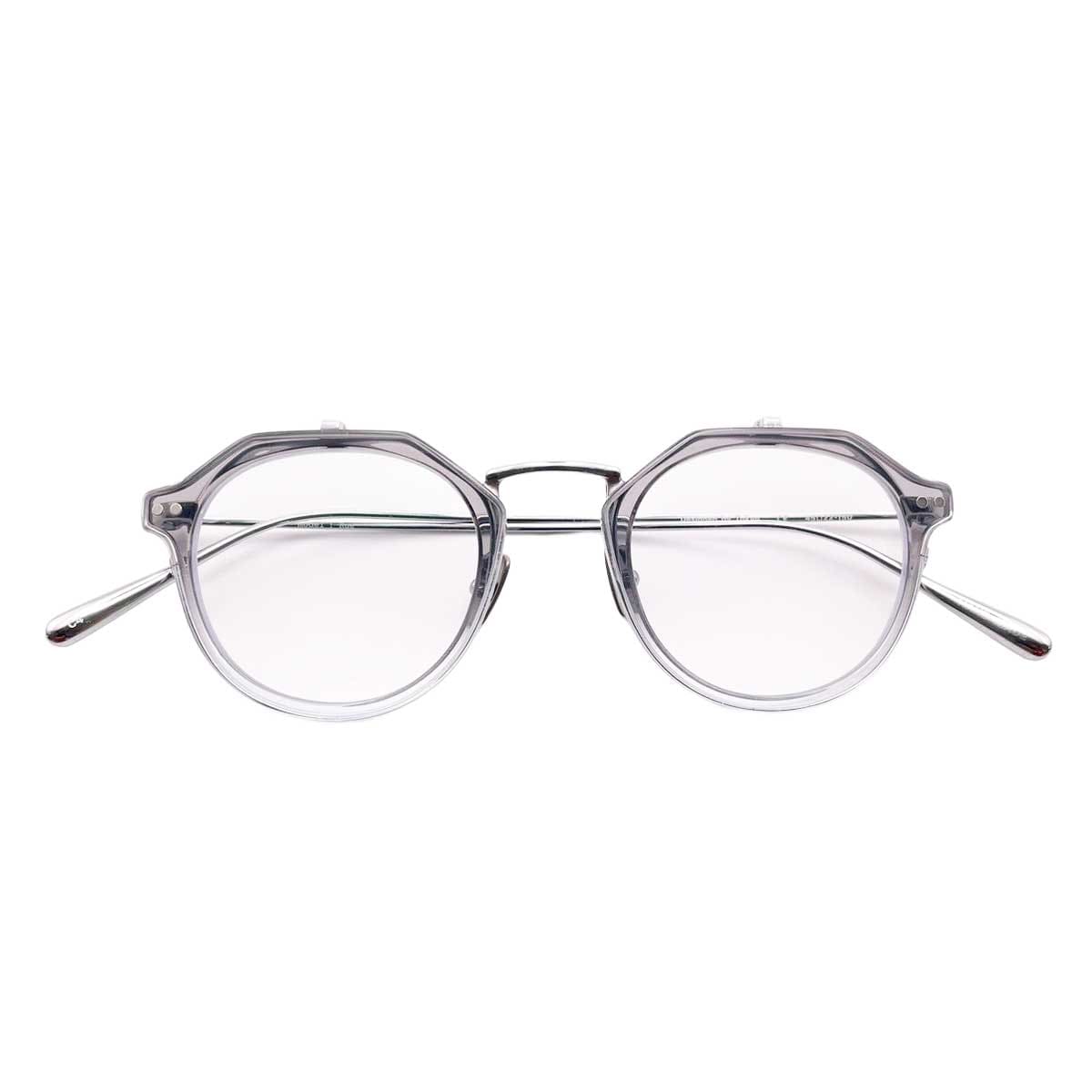 【アウトレット品】（TRAD）Rue C3：Half Green × Gold [ クラウンパント型 / 跳ね上げレンズ / チタン / レンズ交換可 ]