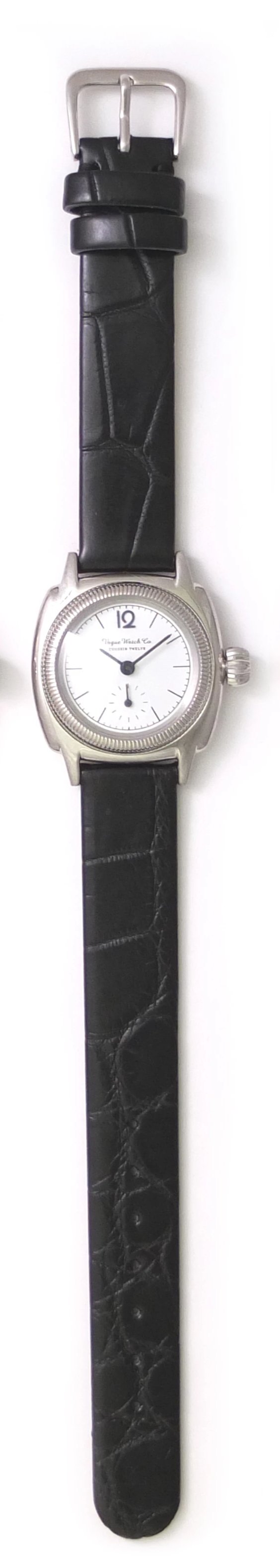 （Vague Watch Co.）Coussin 12 Croco[クロコダイルベルト / アンティーク腕時計]