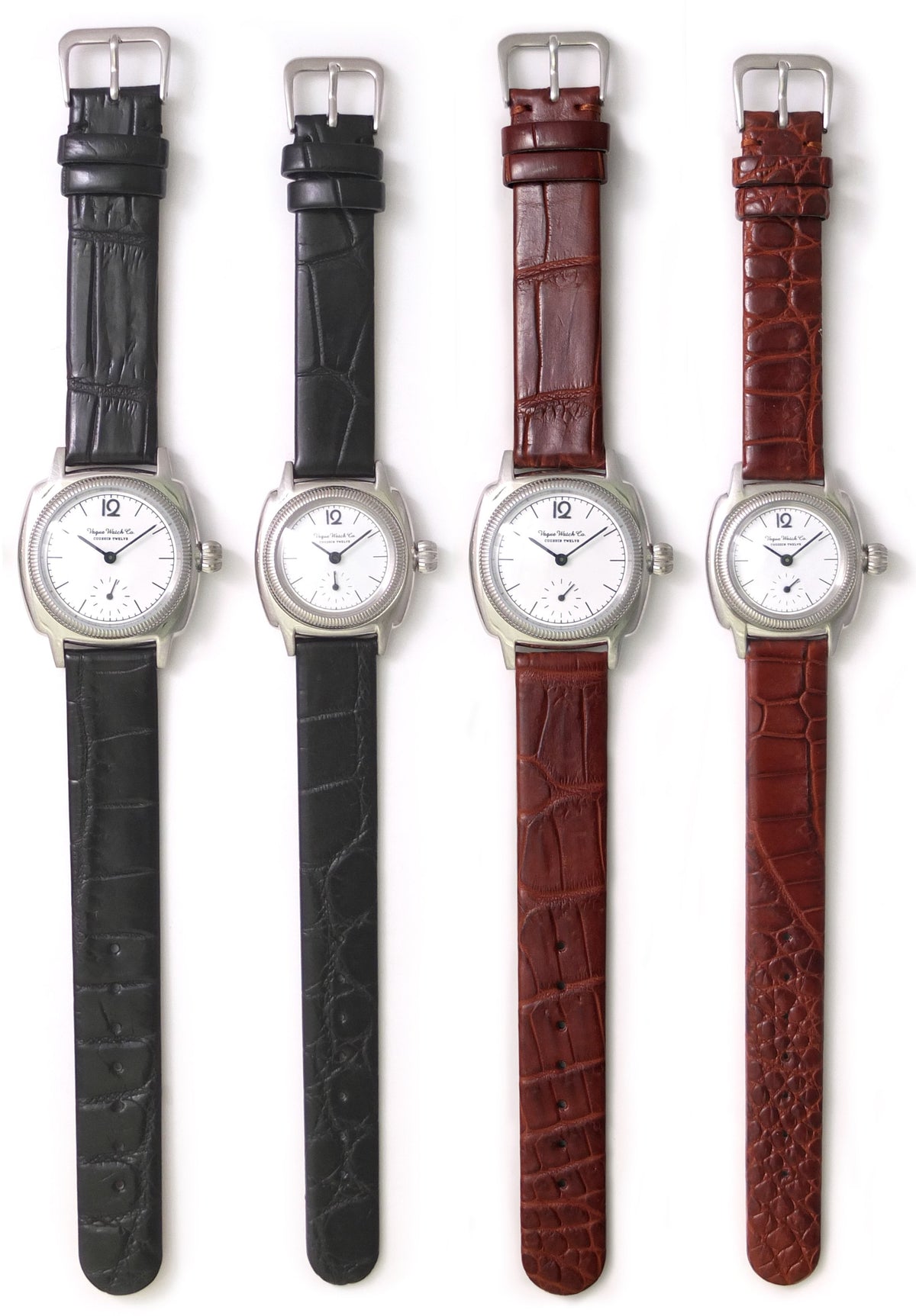 （Vague Watch Co.）Coussin 12 Croco[クロコダイルベルト / アンティーク腕時計]