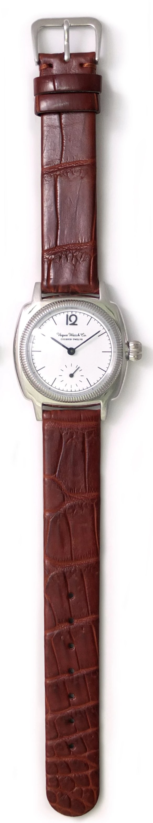 （Vague Watch Co.）Coussin 12 Croco[クロコダイルベルト / アンティーク腕時計]