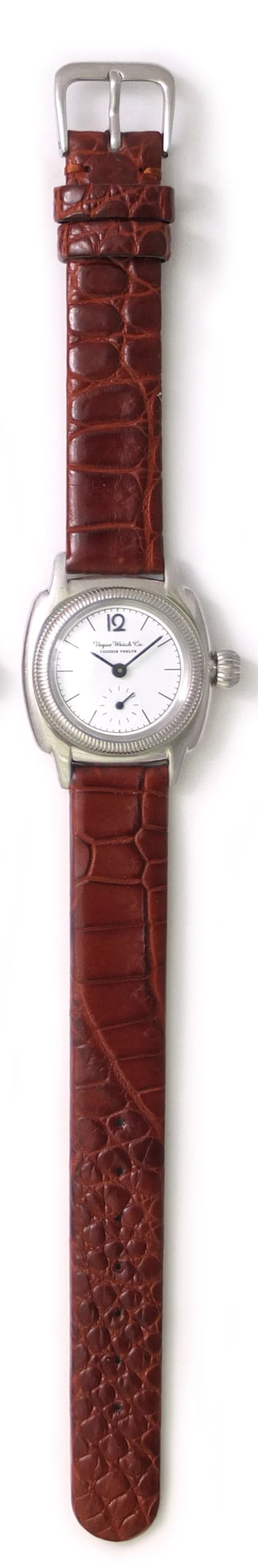 （Vague Watch Co.）Coussin 12 Croco[クロコダイルベルト / アンティーク腕時計]