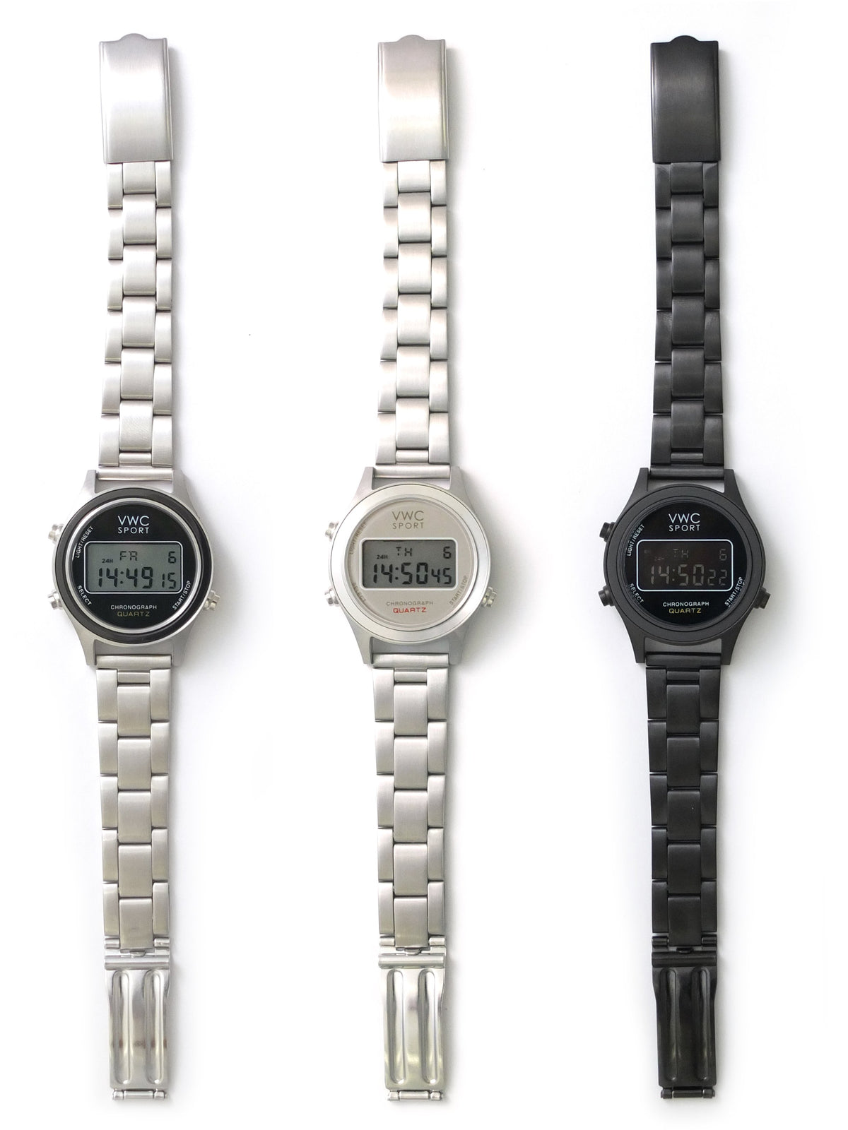 (Vague Watch Co.) DG2000 [앤틱 시계 / 디지털 시계 / 스테인리스 or 실리콘 벨트]