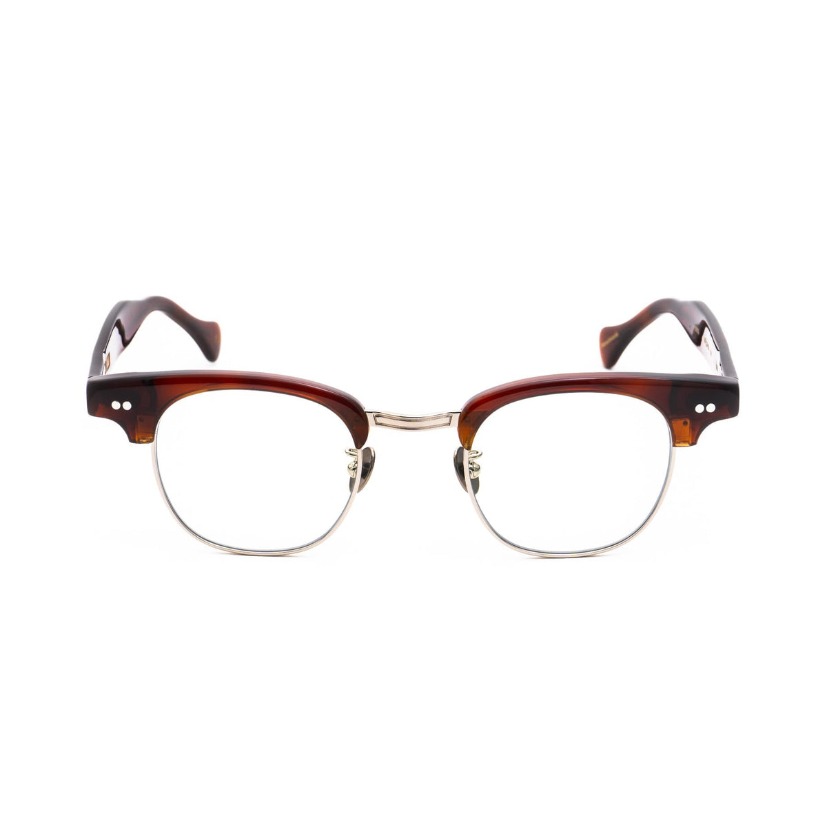 【アウトレット品】（TYBALT）Banquo C5：BROWN DEMI × GREEN [ ブロー型 / アセテート / サングラスレンズ / レンズ交換可 ]