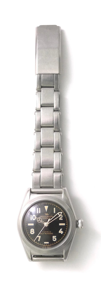 （Vague Watch Co.）Vabble [ アンティーク腕時計 / 防水性能を持つ自動巻き時計 / ステンレス ]