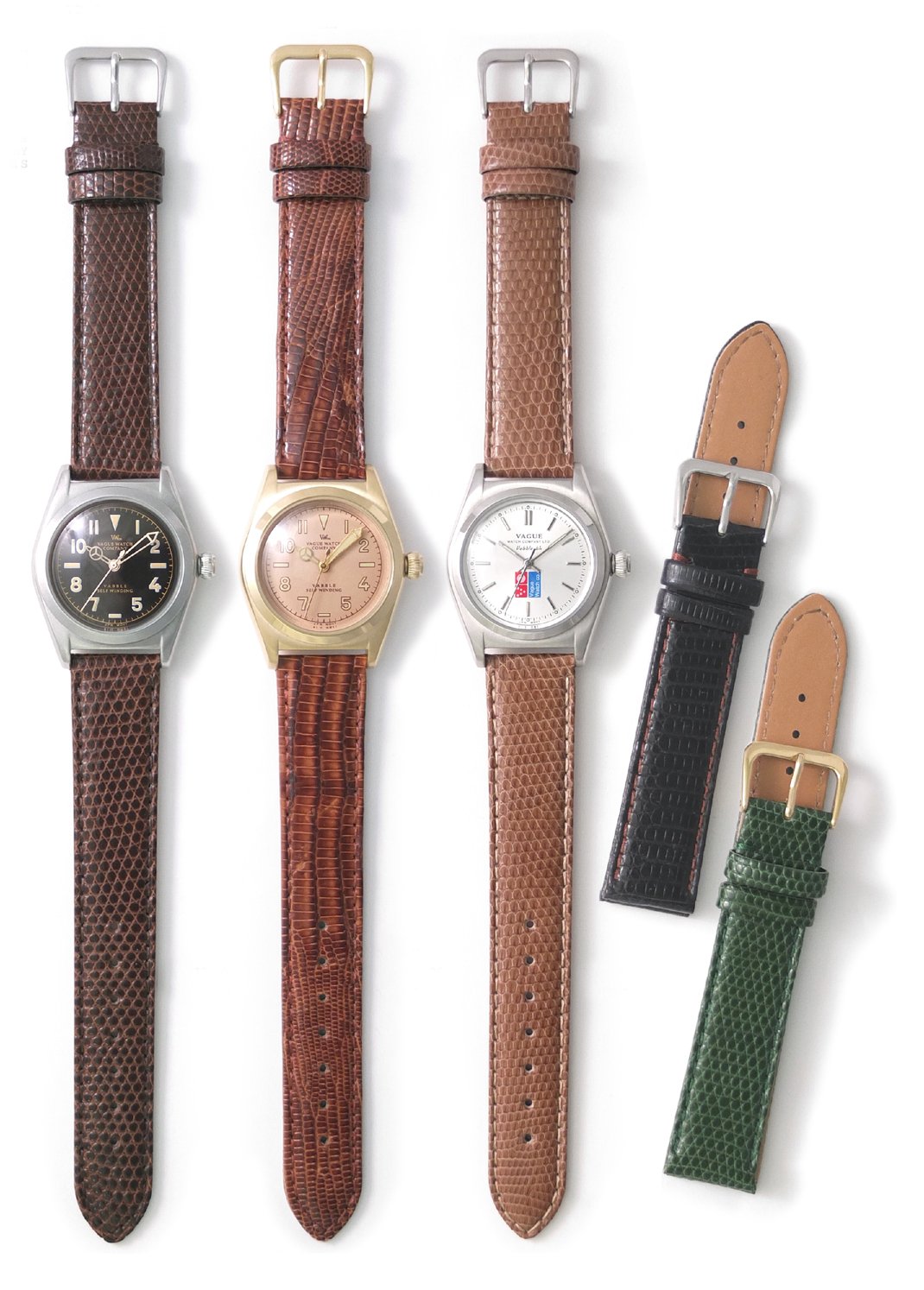 (Vague Watch Co.) Vabble [ 골동품 시계 / 방수 성능을 가진 자동 감기 시계 / 스테인리스 ]